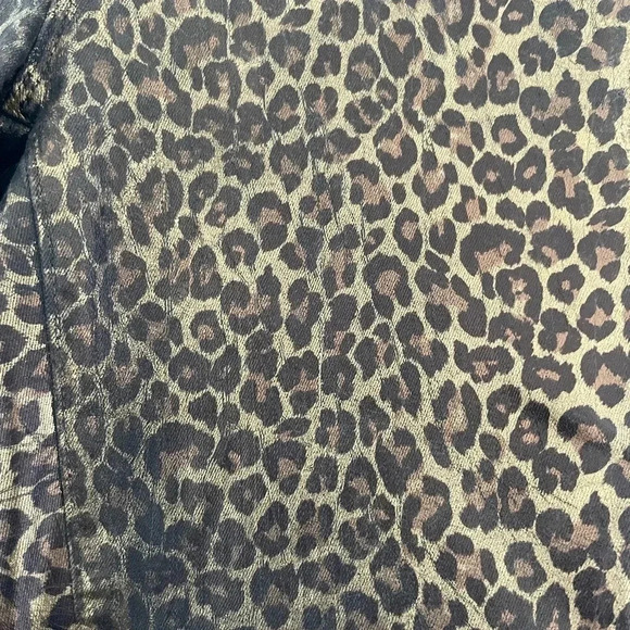 L’AGENCE Margot metallic leopard high waisted denim - Picture 11 of 11